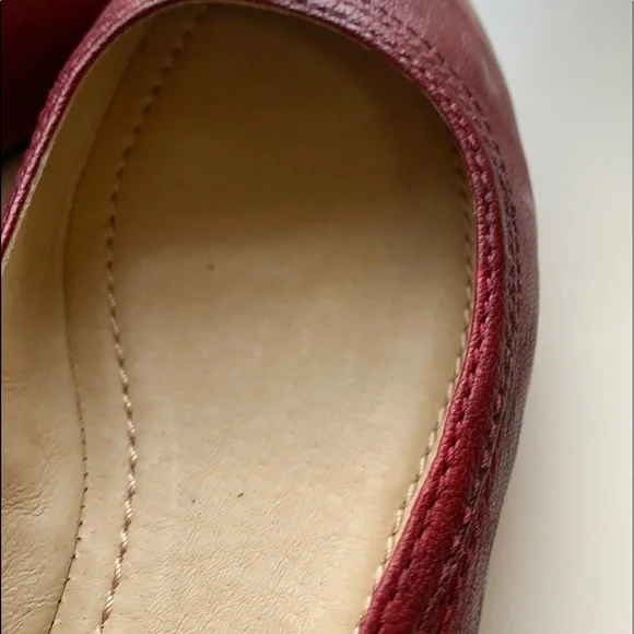 Frye big girls red flats - Picture 4 of 6